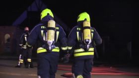 Feuer In Gleistal Agrar In Golmsdorf Bei Jena 00049